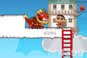 蜡笔小新炸年兽选关版