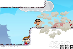 蜡笔小新炸年兽选关版