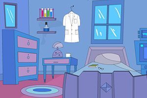 逃离老旧的科学家房间