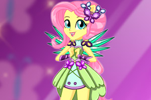 小马女孩的水晶装扮