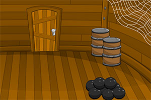 逃出废弃的旧木屋