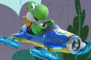 小乌龟开飞船拼图