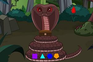 逃离眼镜蛇出没地