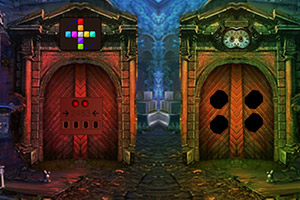 逃离古老的森林小屋