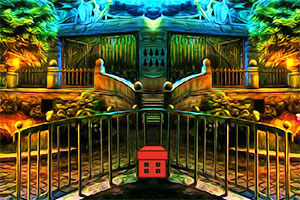 蓝色鸟笼子里逃脱