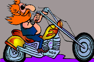 维京人开摩托拼图