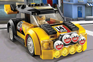 乐高汽车找字母