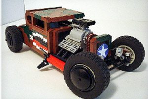 乐高老爷车拼图