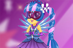 水晶公主的装扮