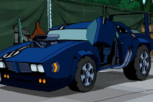 卡通赛车拼拼图