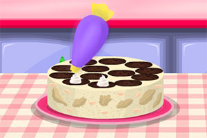 饼干焦糖蛋糕制作