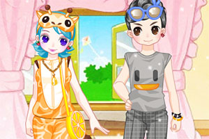 可爱的动物风格