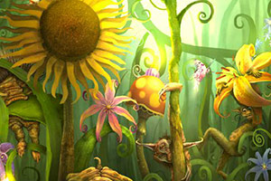 救援受困的蝴蝶仙子