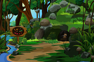 救援受困的狮子