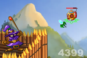 紫色魔法师守城中文无敌版