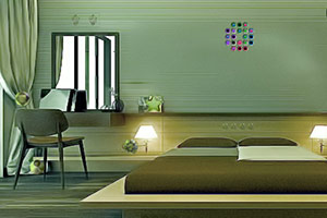 逃离可爱的绿色房间