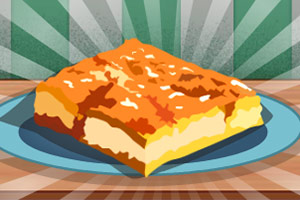 美味的油炸蛋糕