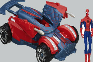 蜘蛛侠战车拼图
