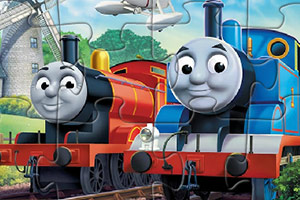 托马斯小火车拼图