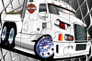 哈雷卡车司机拼图