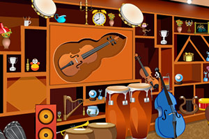 乐器店找物品