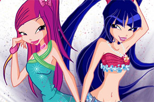 美丽俏佳人拼图