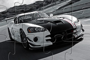 黑白道奇蝰蛇拼图