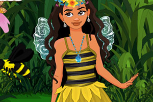 莫阿娜在蜜蜂森林