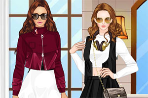 时尚潮流姐妹花