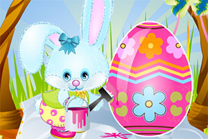 小兔和复活节彩蛋
