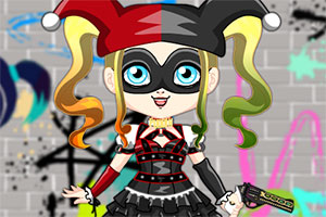 个性的可爱女孩