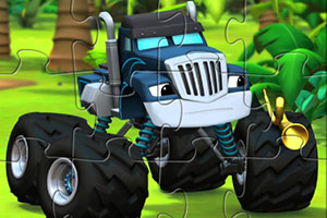 粉碎大脚车拼图