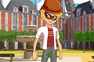 阿德里安的装扮