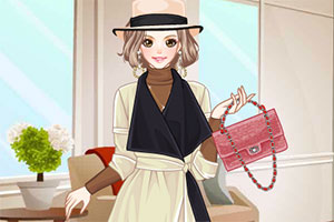 风衣的时尚装扮