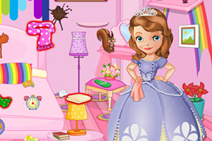 索菲亚打扫彩虹房