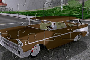 棕色雪佛兰拼图