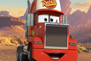 卡通大卡车拼图