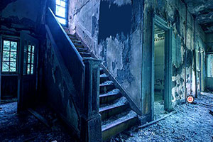 逃离废弃城市房子