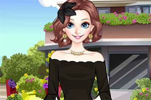 经典的黑色小礼服