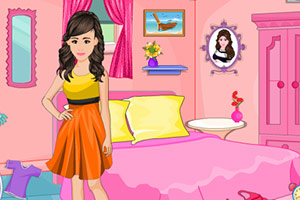 爱莉安娜整理房间