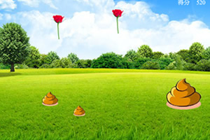 鲜花插牛粪双人版