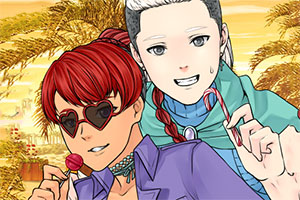 情侣装扮动漫版