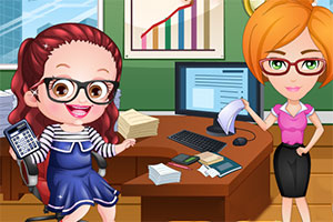 可爱宝贝当会计师