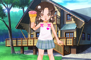 可爱艾比的甜甜冰激凌