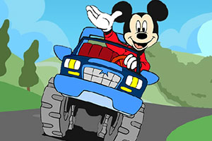 米老鼠赛车找字母