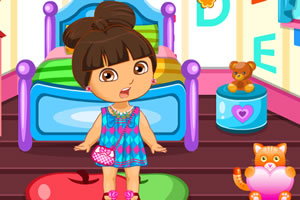 朵拉小公主的儿童房间