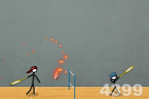 火柴人打羽毛球3