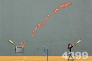火柴人打羽毛球3
