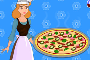 灰姑娘烹饪鸡蛋饼