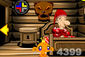 逗小猴开心之小木屋